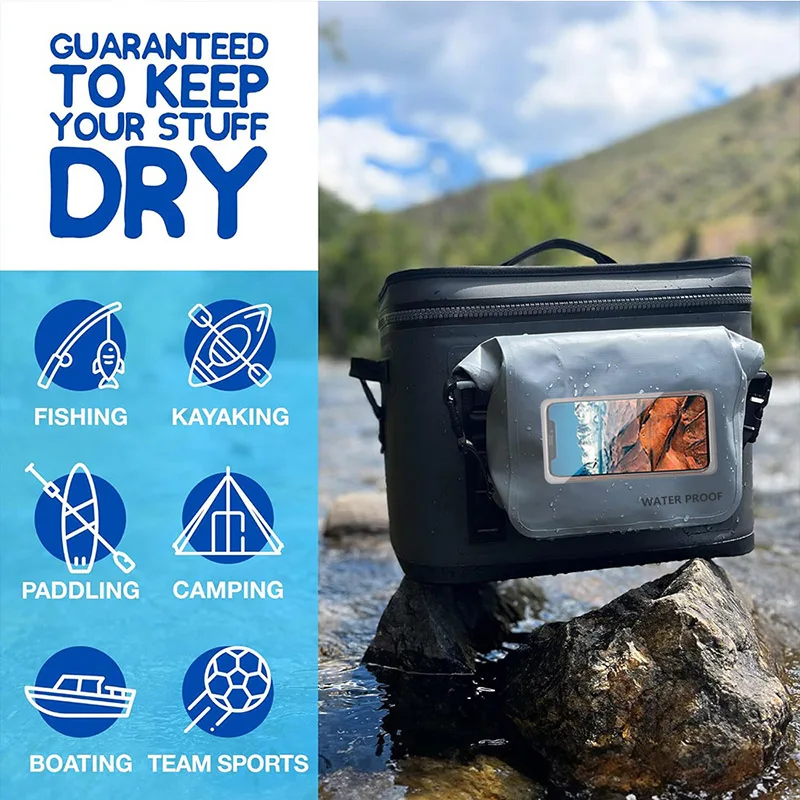 Water Resistant Storage Handbag, Waterproof Dry Bag, Swimming Shoulder Bags, Portable Beach Packs, Rafting Surfing Handbags