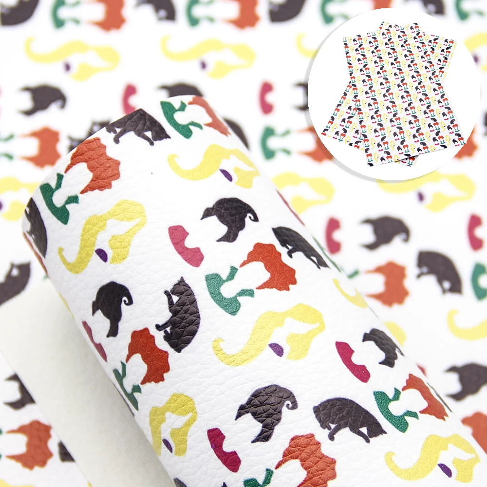 20*33cm Cartoon Lychee Pattern Faux Leather Sheets Soft Synthetic Fabric for Earring Bags Bow Jewelry Wallet DIY Craft ,1Yc23850