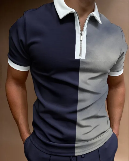 Men's Polo Shirt 2021 Men Solid Polo Shirts Brand Men Short-Sleeved Shirt Summer Shirt Man Clothing Asian Size M-3XL L-7