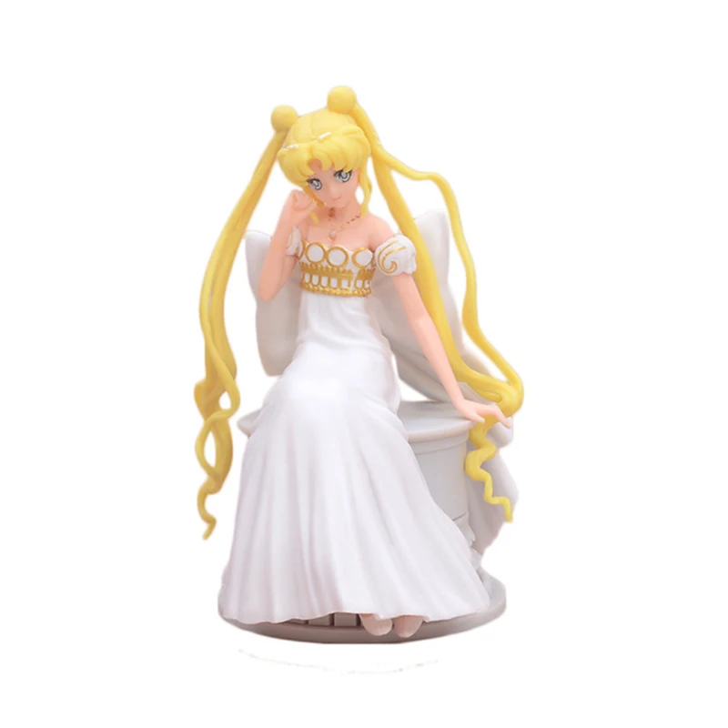 

13cm Sailor Moon Eternal The Movie Princess Serenity Prize PVC Collection Model Anime Figure Toy Doll Girl Gifts