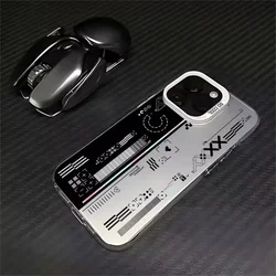 Sleek Matte Laser Anti-Drop Armour Fashion Phone Case for Xiaomi 14 (T5827)