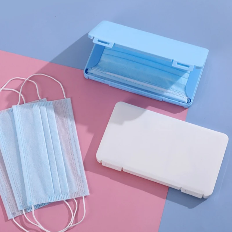 Dustproof Mask Storage Box Organizer - Safe and Pollution-Free Holder
