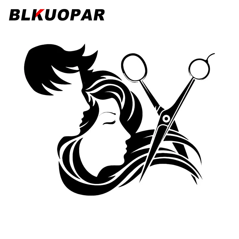 

Стикеры для парикмахерской BLKUOPAR, Стикеры для парикмахерской, креативные водонепроницаемые, с высечкой, для холодильника, доски для серфинга, украшение для автомобиля