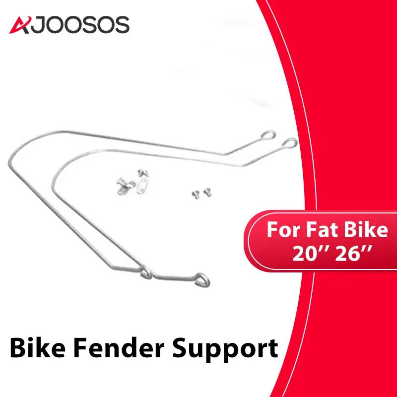 Bicycle Fender Set 20" 26&ldquo; 4.0 Fat Tire for Snow Bike Front Rear bicycle fender