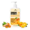 150ml Turmeric Body Lotion Reduce Fine Lines and Wrinkles Moisturizing Daily Exfoliating VC and Aloe Vera Body Cream 2