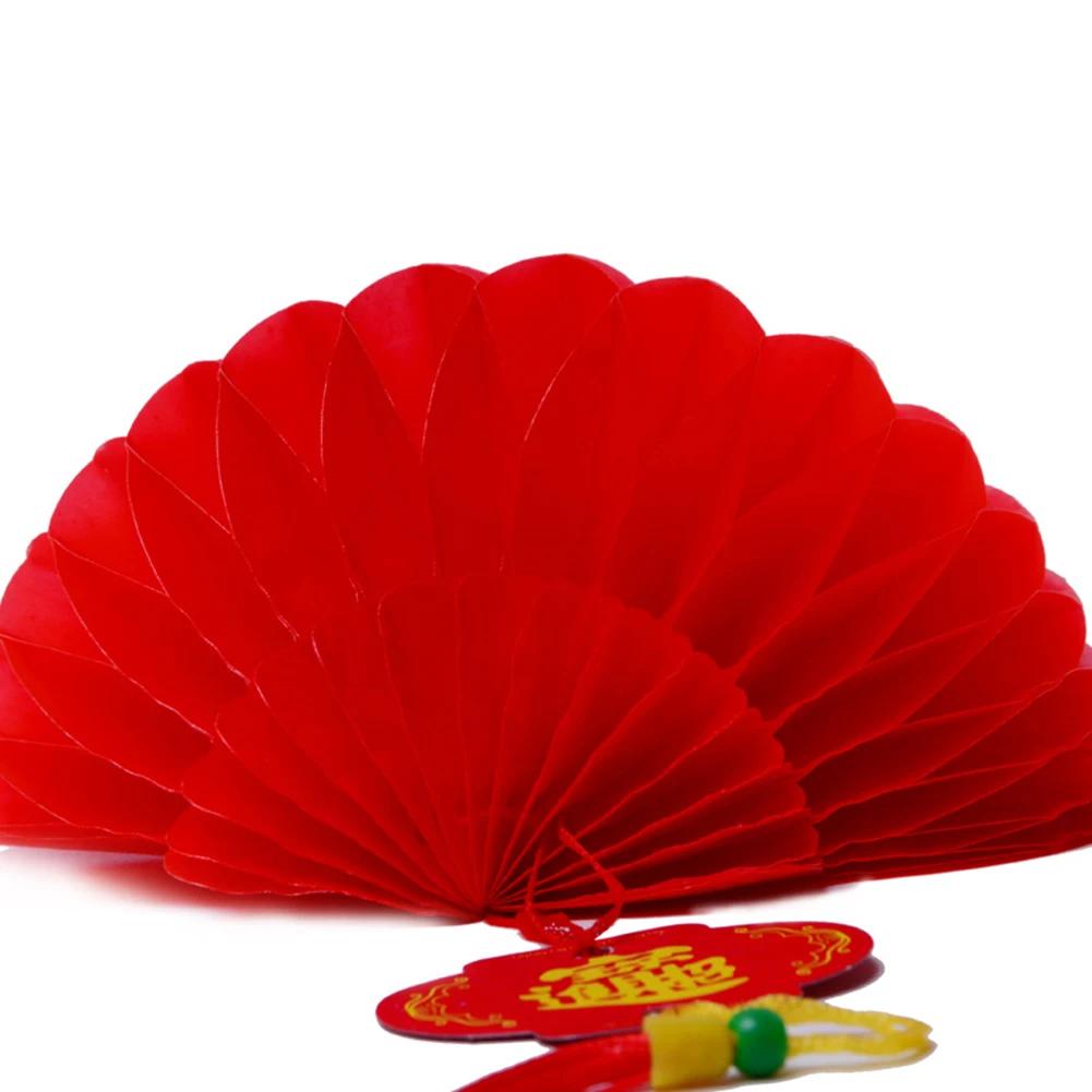 Set van 20 Chinese rode papieren lantaarns verschillende maten