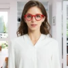 Henotin Unisex Reading Glasses Men Women Ultra-light Portable Anti-fatigue Presbyopia Eyeglass  Diopter Eyewear +1.0 1.5 2.0 6