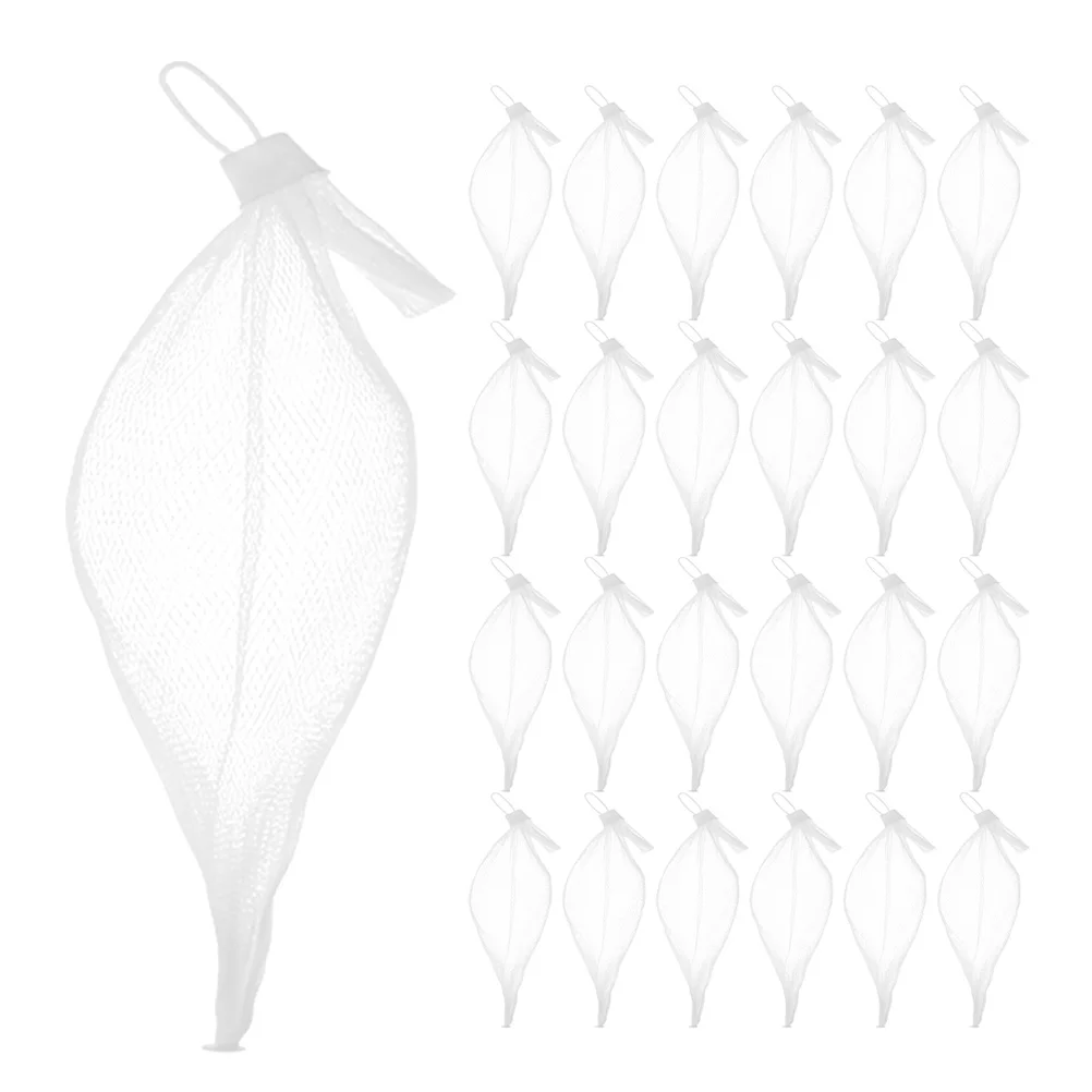 200pcs Glass Marbles Storage Net Bag Reusable Mesh Drawstring Pouch For Children'S Outdoor Toys Ideal For Easy Storage And