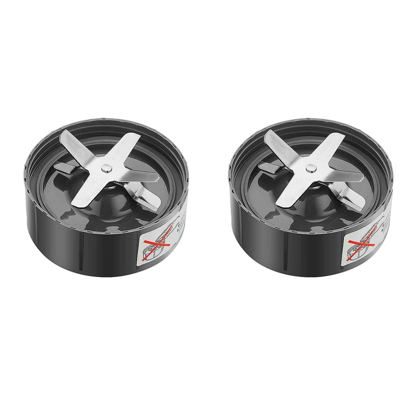 2X Parti Di Ricambio Per Frullatore Lama A Croce Per Frullatore Nutribullet 600W/900W Lama Di Ricambio Per Estrattore