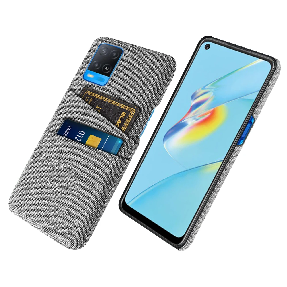 Oppo A54 Per Oppo A54 Custodia Cph2239 Custodia Per Telefono Dual Card In Tessuto Di Lusso Per Oppo A54 Oppoa54 A 54 6.1 "Custodie Per Telefoni Fundas