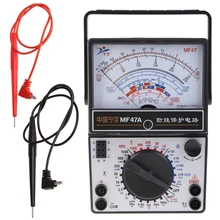 Portable Mechanical Pointer Type Multimeter Measurement AC for Dc Current Meter Ammeter Ohmmeter MF47/JO411 Multitester