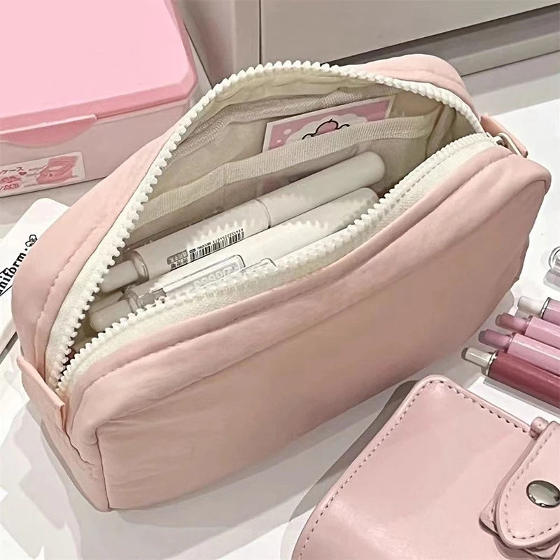 Astuccio per matite Ins, astuccio scolastico carino, astuccio portatile Kawaii, borsa per penne, custodia per penne, 필통 - immagine 6