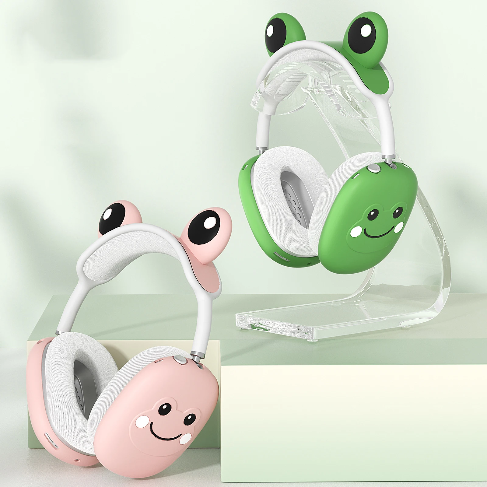 Custodia Morbida In Silicone Per Cuffie Airpods Max Custodia Protettiva Antigraffio In Silicone Per Custodie Per Accessori Apple Airpod Max