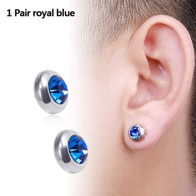 Pair Magnetic Slimming Earrings Weight Loss Body Relaxation Massage Slim Ear Studs Patch Health Jewelry Girls Women Best Gift