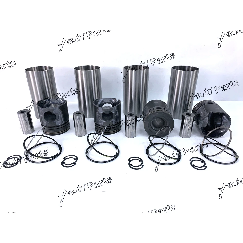 

Practical QSF3.8 Overhaul Cylinder Liner Piston With Rings For Cummins engine part