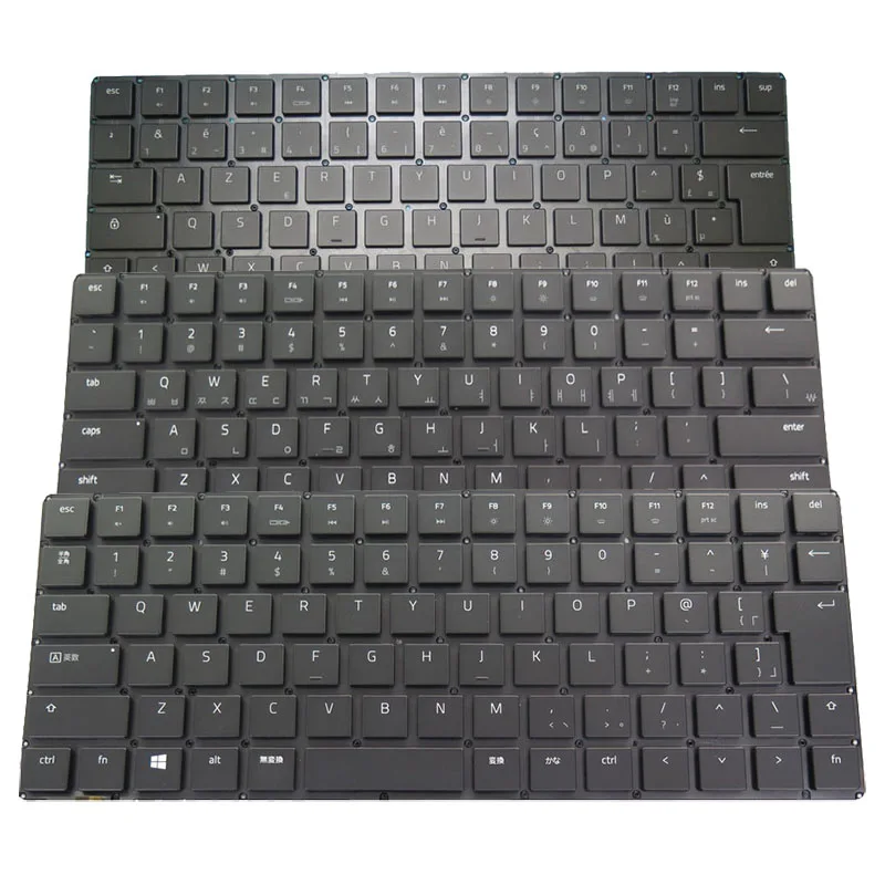 

RZ09-02876 RZ09-02877 RZ09-02878 TW/KR/FR/JP/UK/US Keyboard For Razer Blade Pro 17 2019 RZ09-0287RZ09-02877W92 RZ09-02878W92