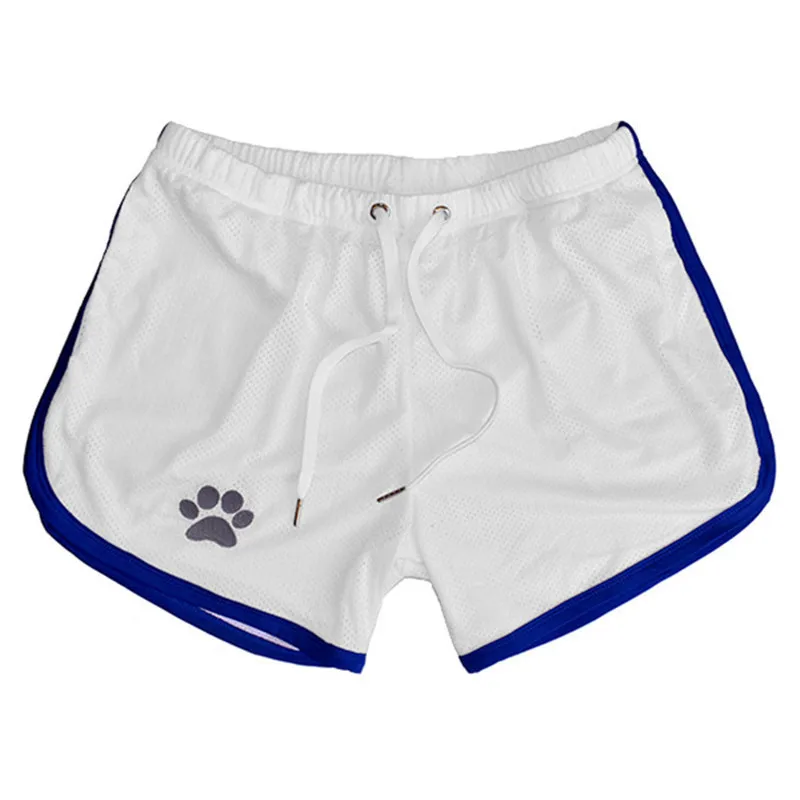 Men Fitness Bodybuilding Shorts Gyms Workout Male Breathable Mesh Quick Dry Sportswear Jogger Beach Short Pants multiple pieces