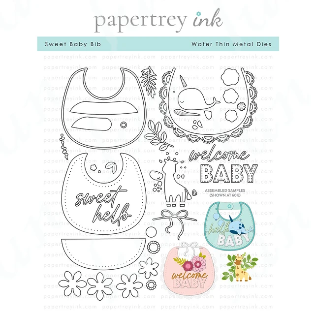 Baby Products Silicone Clear Stamp and Die Sets for Card Making, DIY Embossing Photo Album Decorative Craft