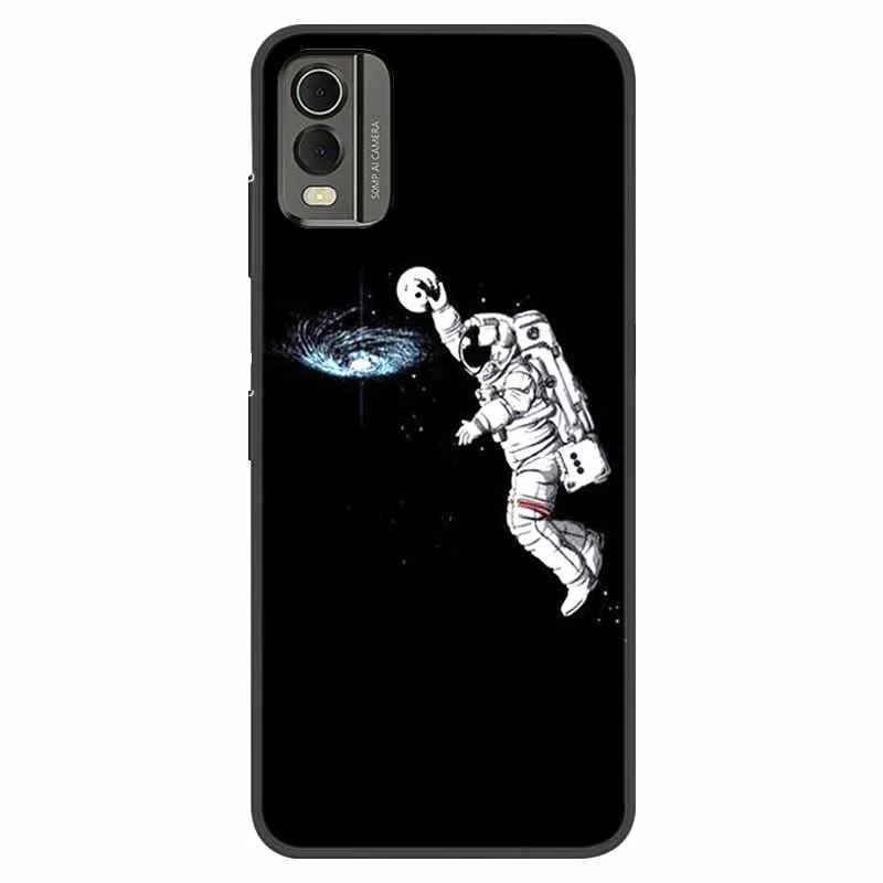 Shockproof Soft Silicone TPU Back Cover with Cute Cartoon Design