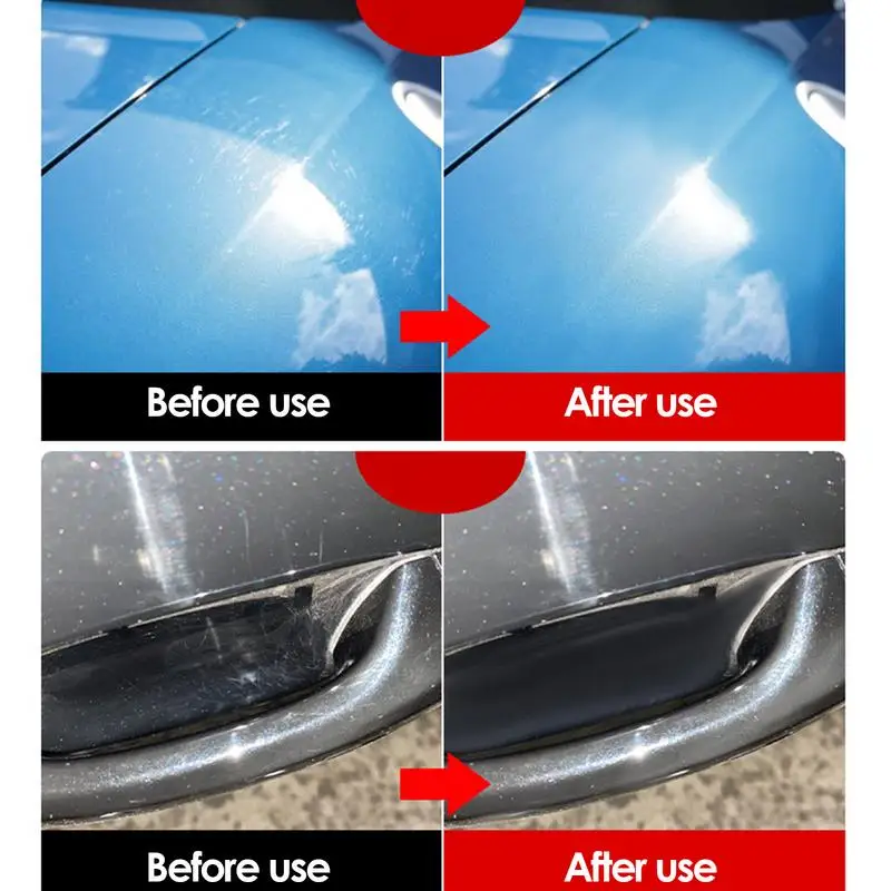 120ml Car Scratch Remover Wax High-Gloss Shine Wax Auto Polish Paint Restorer Car Cleaning Supplies for Vehicle Motorcycle