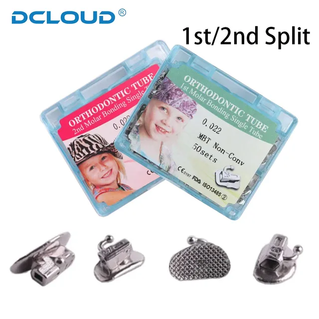 40 Pezzi/10 Sacchetti Tubo Buccale Ortodontico Dentale 1°/2 - Foto 11