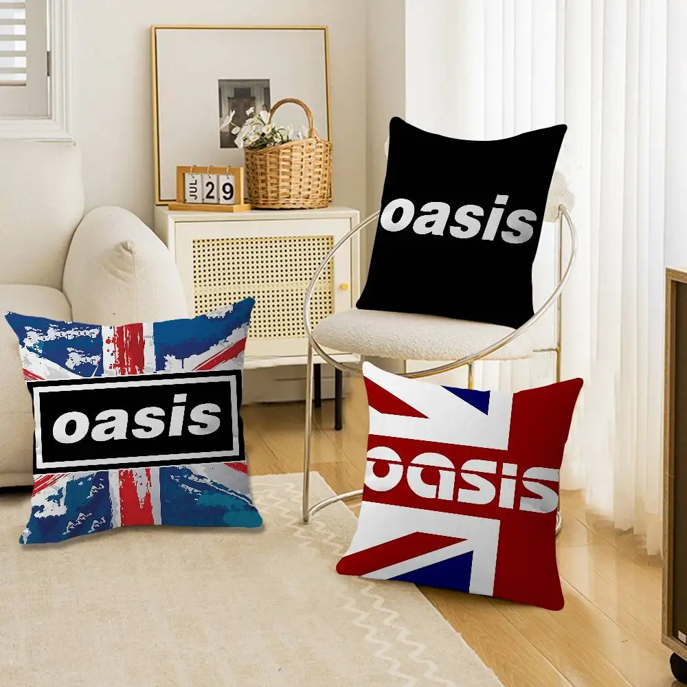 O-Oasis 밴드 베개 커버 홈 침구 장식 베개 커버 웨딩 슈퍼 소프트 베개 케이스