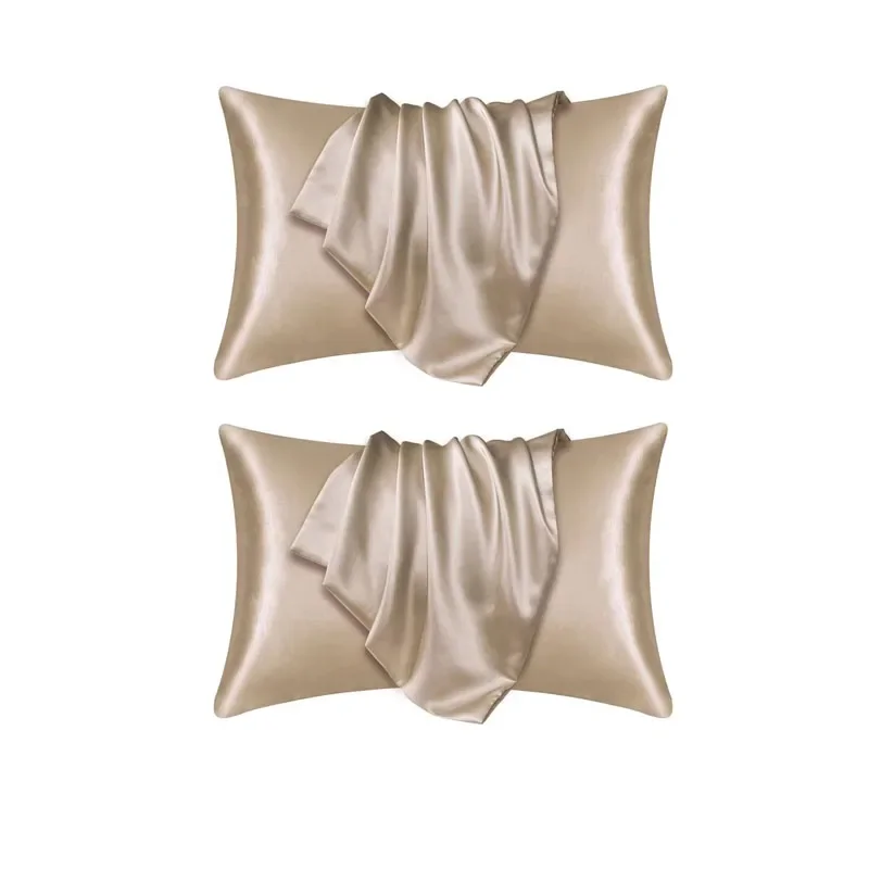 Luxurious Silk Pillowcase for Hair and Skin - Silky Satin Comfort and Elegant Home Decor