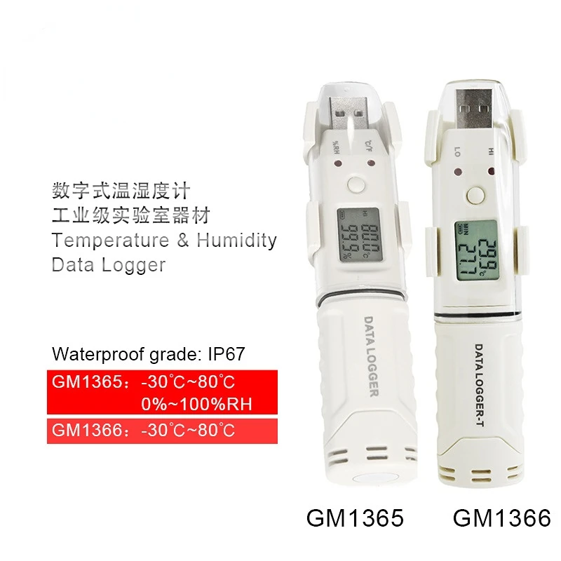 

GM1365/1366 Temperature and humidity recorder