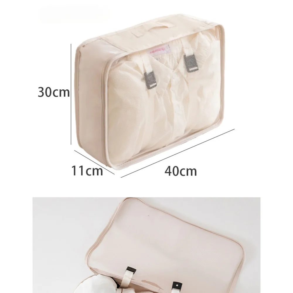 6-Piece Packing Cube Travel Storage SetTravel Storage Bag 6 Piece Set Travel Clothing Sorting Storage Bag Home Organization 4