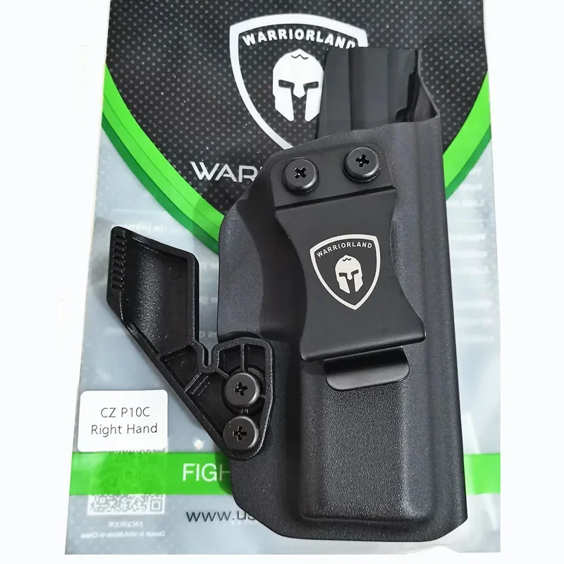 

IWB Kydex Holster with Steel Clip and Claw Inside for Taurus TS9 Or CZ P10C 9mm Concealed Carry Right Hand Brand