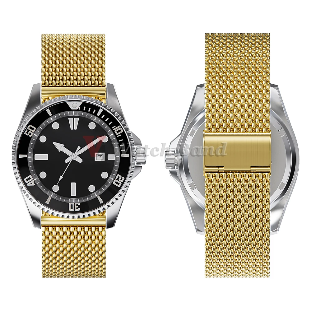 Sleek Silver Milanese Mesh Metal Wristband Bracelet