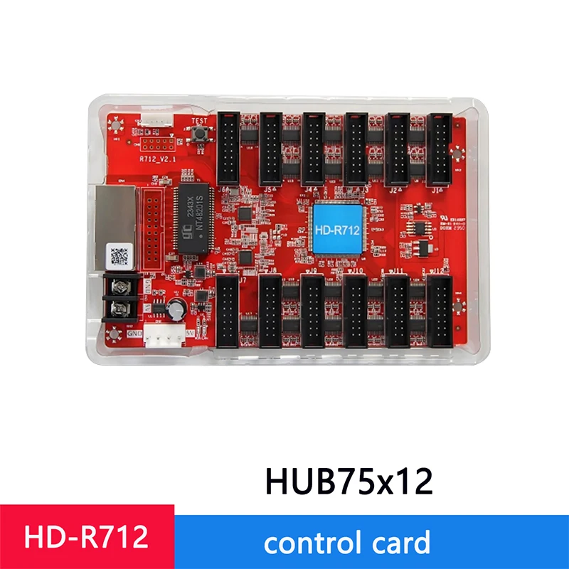 HD-R712 Full Color Video Wall LED Display Screen Receiving Card 1pc Supporting HD-A3L C16L A4L A5L VP210 VP410 for Use Together