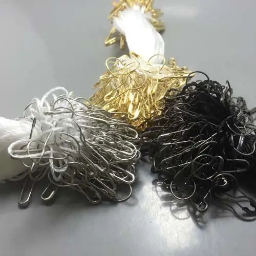 안전핀 루프 태그 걸이끈 라벨 라인 실 손삽입 바늘 조롱박핀 러브 젠바오 섬유 액세서리