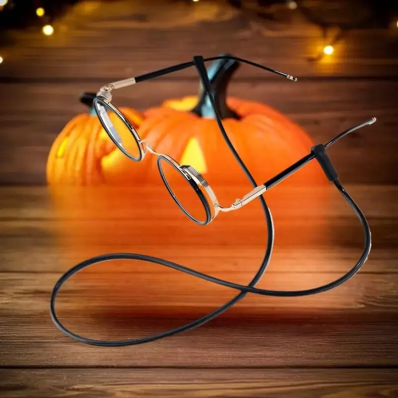Versatile Silicone Eyewear Strap with Chain