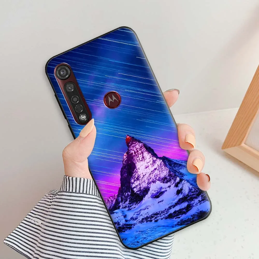 Sleek Matte Silicone Protective Case - Fashion TPU Back Cover for Motorola Moto G8 Plus, G8 Play & G8 Power