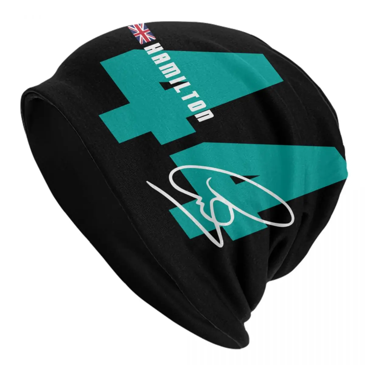 

Hamiltons 44 Sport Car Racing Bonnet Hat Knitted Hats Men Women Cool Unisex Adult Warm Winter Beanies Cap