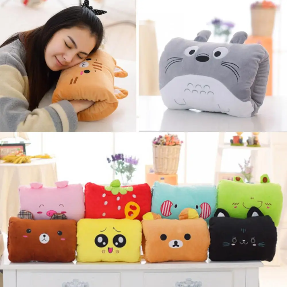 Cute Hand-Hugging Office Nap Pillow Student Desk Nap Cushion Winter Hand-Warming Plush Toy