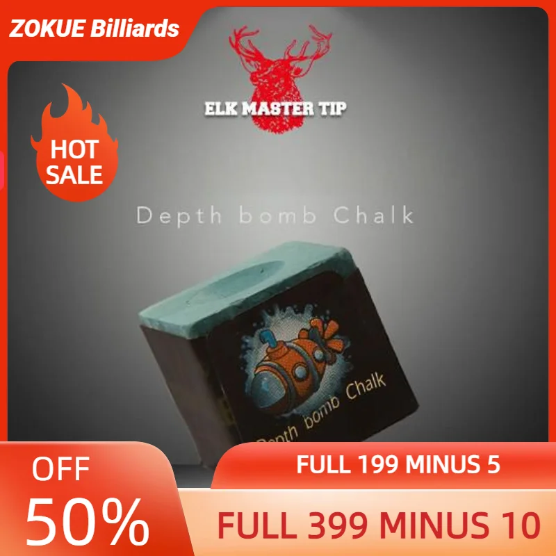 

Оригинальные мелки ELK Master, мелки Deep Bomb, профессиональные мелки для бильярда, высококачественные аксессуары для бильярда