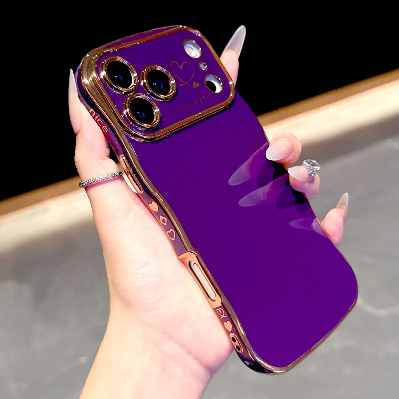 ตัวเลือกสินค้า เคสโทรศัพท์นิ่มลายคลื่น สุดชิค ใส่ได้ทุกรุ่น iPhone
