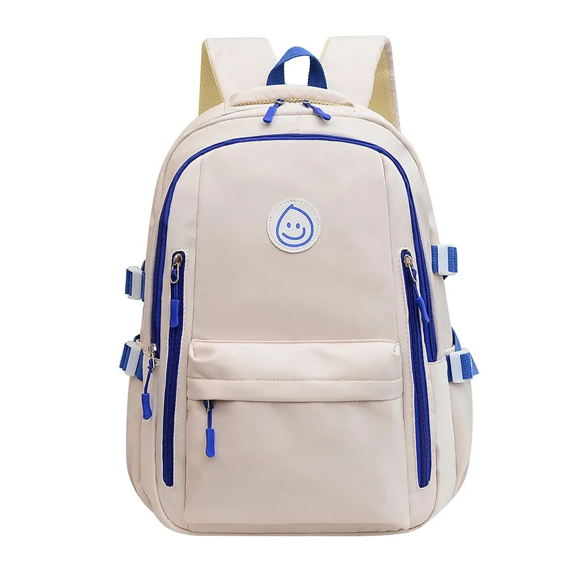 Women School Backpack for Student Nylon Simple Casual Travel Backpacks Ladies Fashion Back Pack Mochila Teen-agers Rucksack Sac