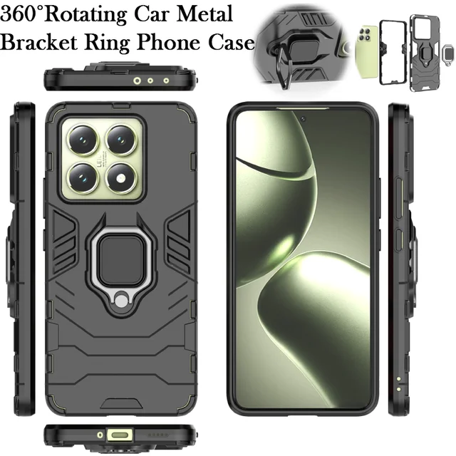 Xiaomi Shockproof Case with 360° Ring Stand 1