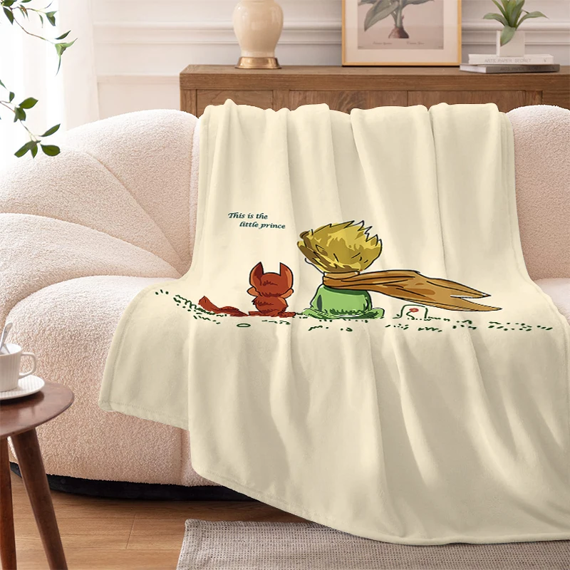 

Winter Blanket Warm King Size The L-Little P-Princes Microfiber Bedding Knee Bed Fleece Camping Nap Fluffy Soft Blankets Sofa