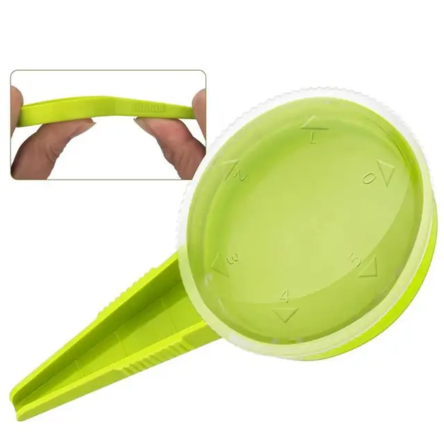 Vetőmag Ültetvény Szerszám Adagoló Készlet Kézi Állítható Kerti Vetőgép Ültetvénykészlet 5 Tárcsázott Kert - Image 3