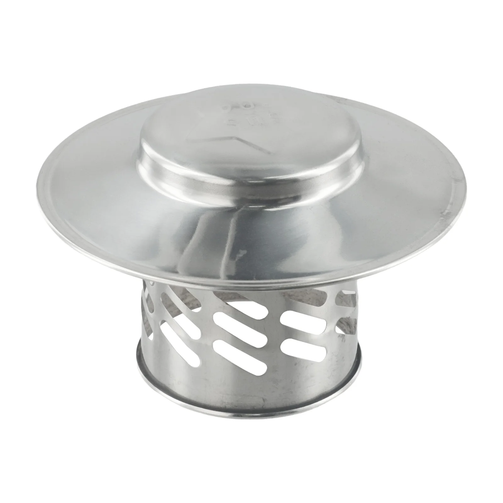 Chimney Cap 80-200mm Stainles Steel Chimney Cap Exterior Wall Air Outlet Roof Pipe Exhaust Hood For Ventilation Ducts Chimneys