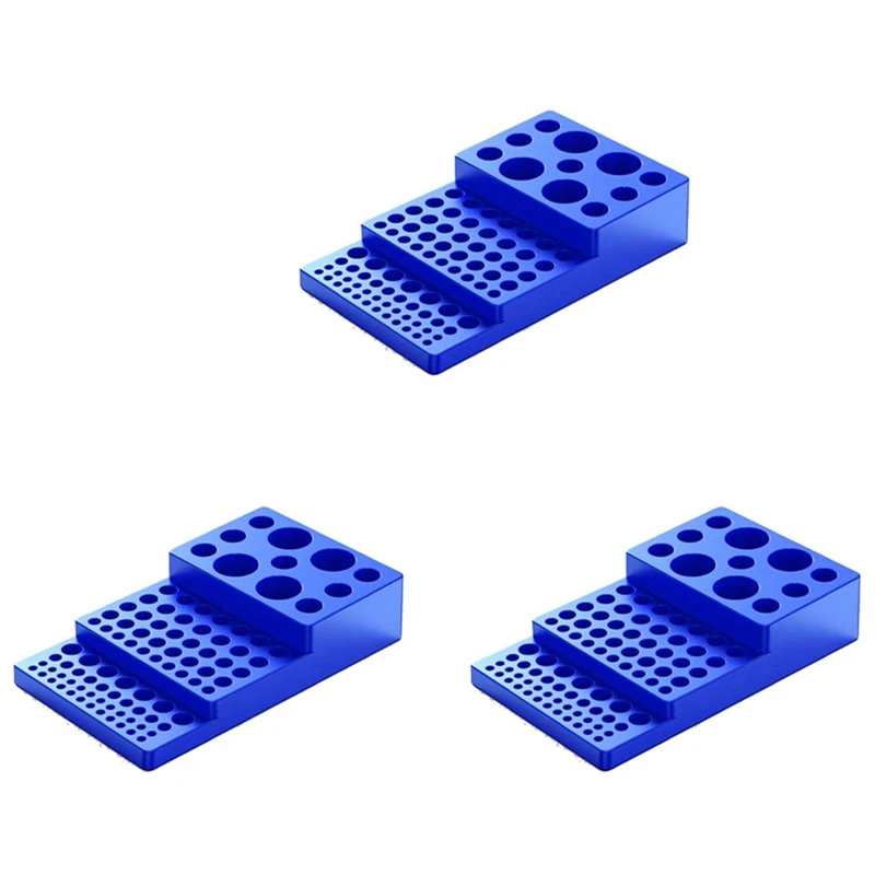 

3X Multifunctional Centrifuge Tube Rack 0.2/0.5/1.5/2/5/10/15/50Ml Stepped Test Tube Laboratory Supplies