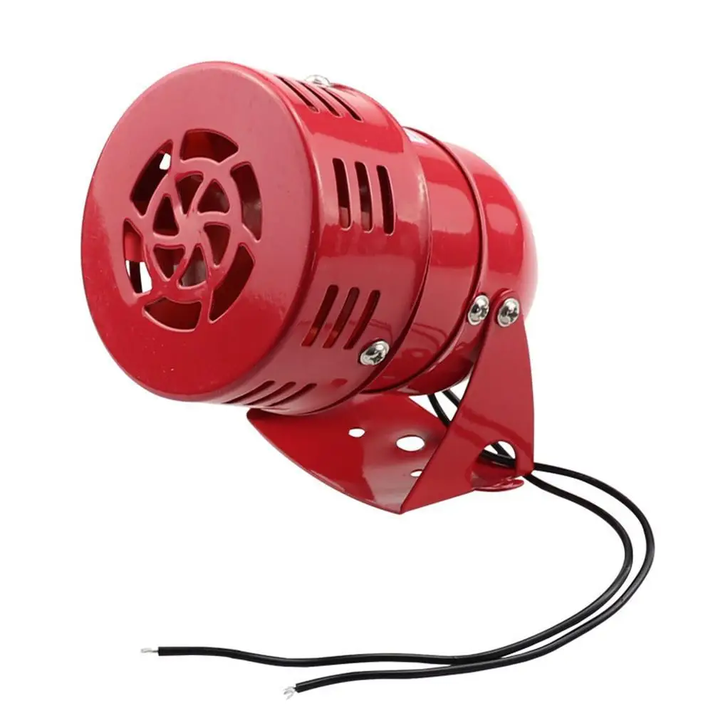 Ms-190 40W 50/60Hz Motor Driven  Alarm Universal Car Pickup Truck Red Fire Alarm For Factories Schools Warehouses Power Stations