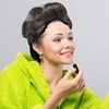 Durable Cotton Hair Net Good Breathability Effective Women Triangular Mesh Hair Net Universal Sleep Hairnet For Lady 2