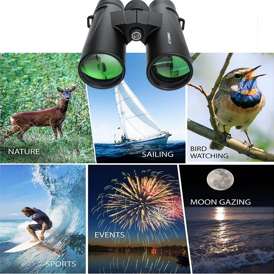 Portable Design 12x42 Binoculars High-Quality And High-Definition