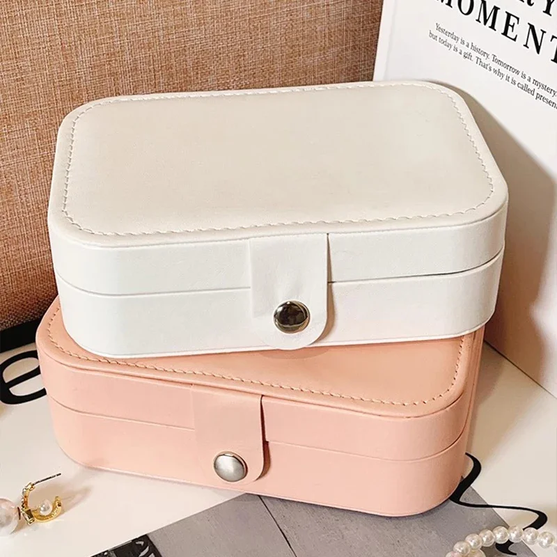 

Jewelry Portable Organizer Case Boxes Jewelry Leathe Display Travel Cajonera Plastico Organizador Makeup Storage Organizer