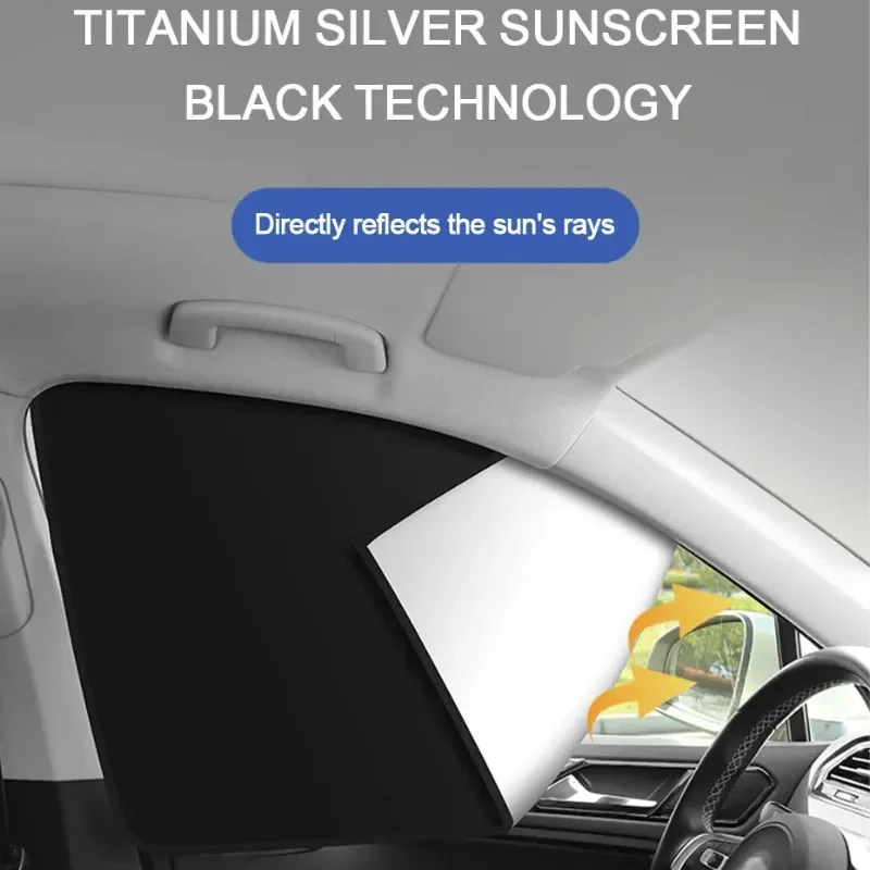 차량용 자외선 차단 우산 유리 자동차 햇빛가리개, 전문 자외선 차단 액세서리, 앞창 햇빛가리개, 여름 11 자동차 햇빛가리개 자석, 자동차 커튼 커튼 무료 설치, 범용 햇빛가리개 자외선 차단 선 쉴드